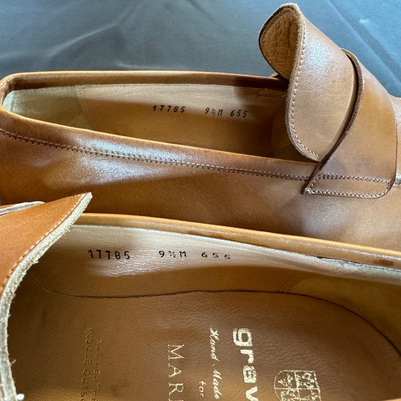 Graviti for Marios Leather Slip-On Shoes